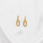 Boucles d'oreilles Torsade