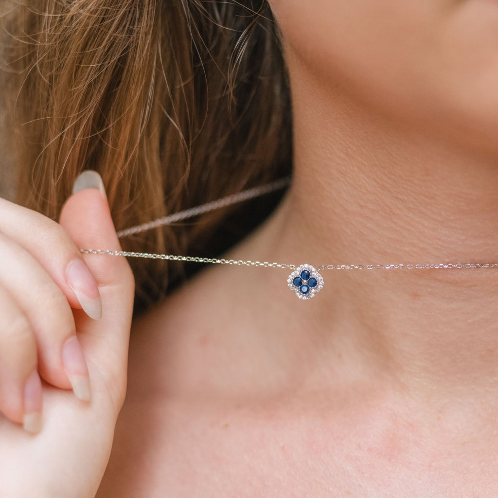 Collier Saphirine