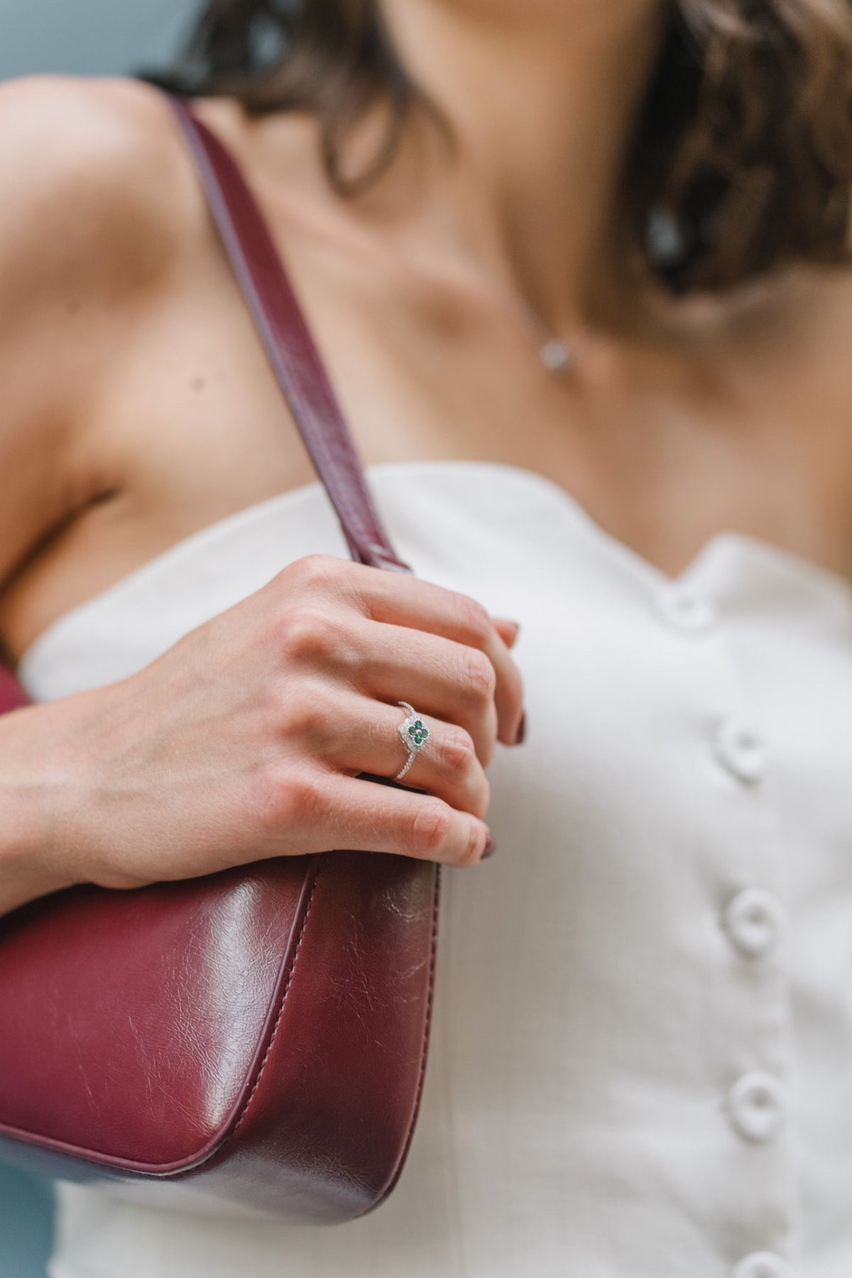 Bague Émeraudine