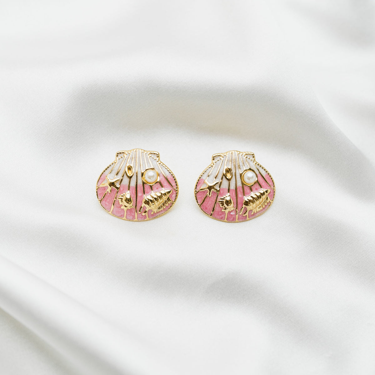 Boucles d'oreilles Écume