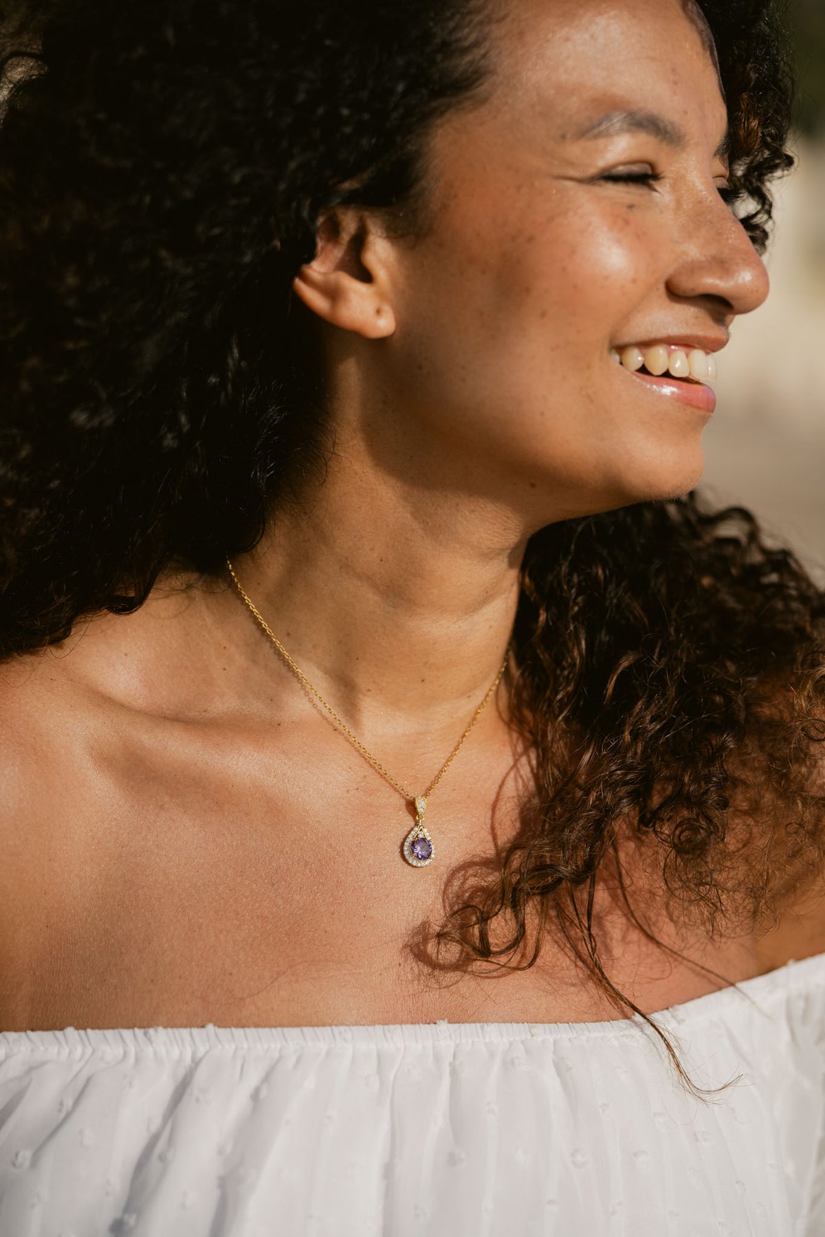 Collier Pourpre