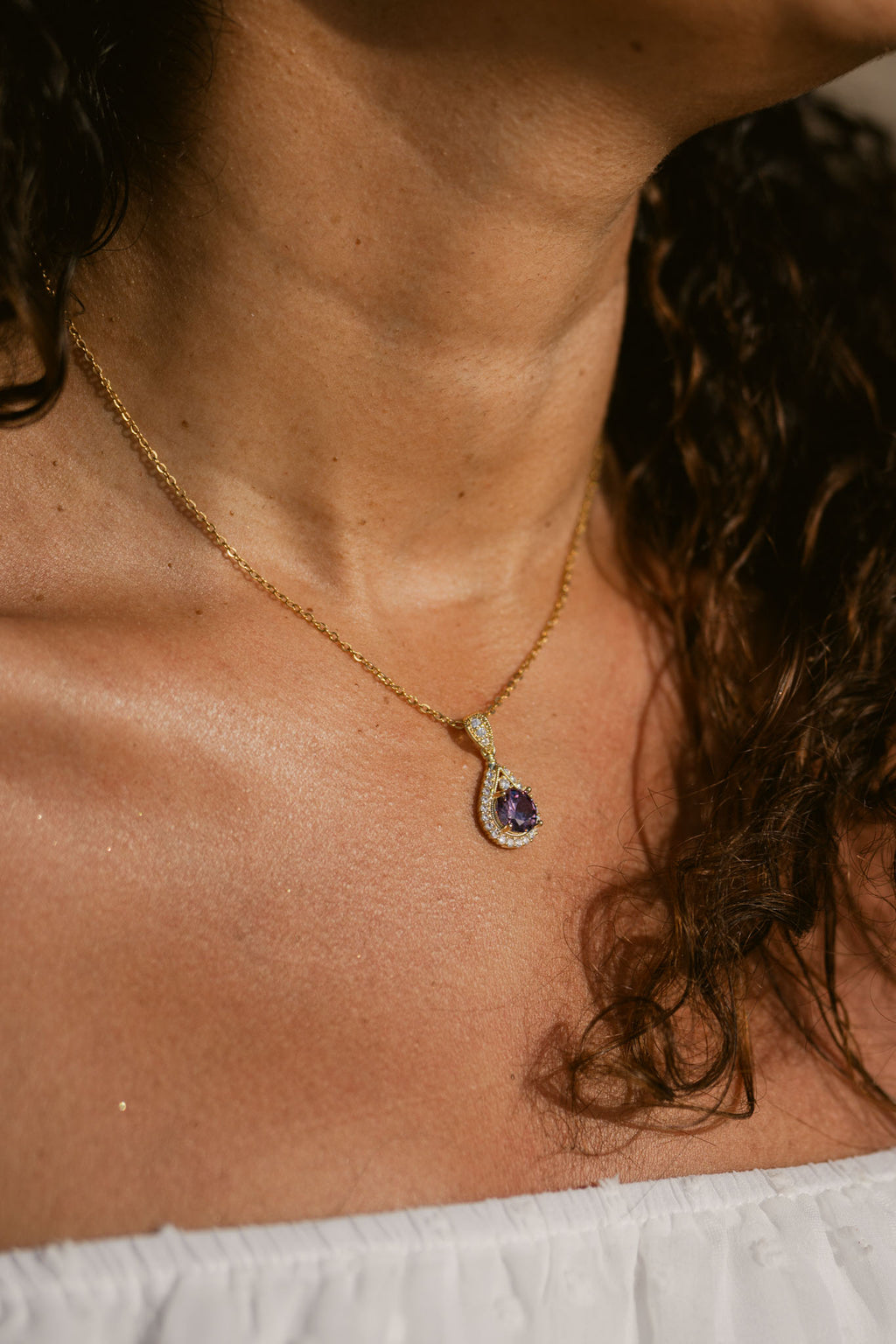 Collier Pourpre