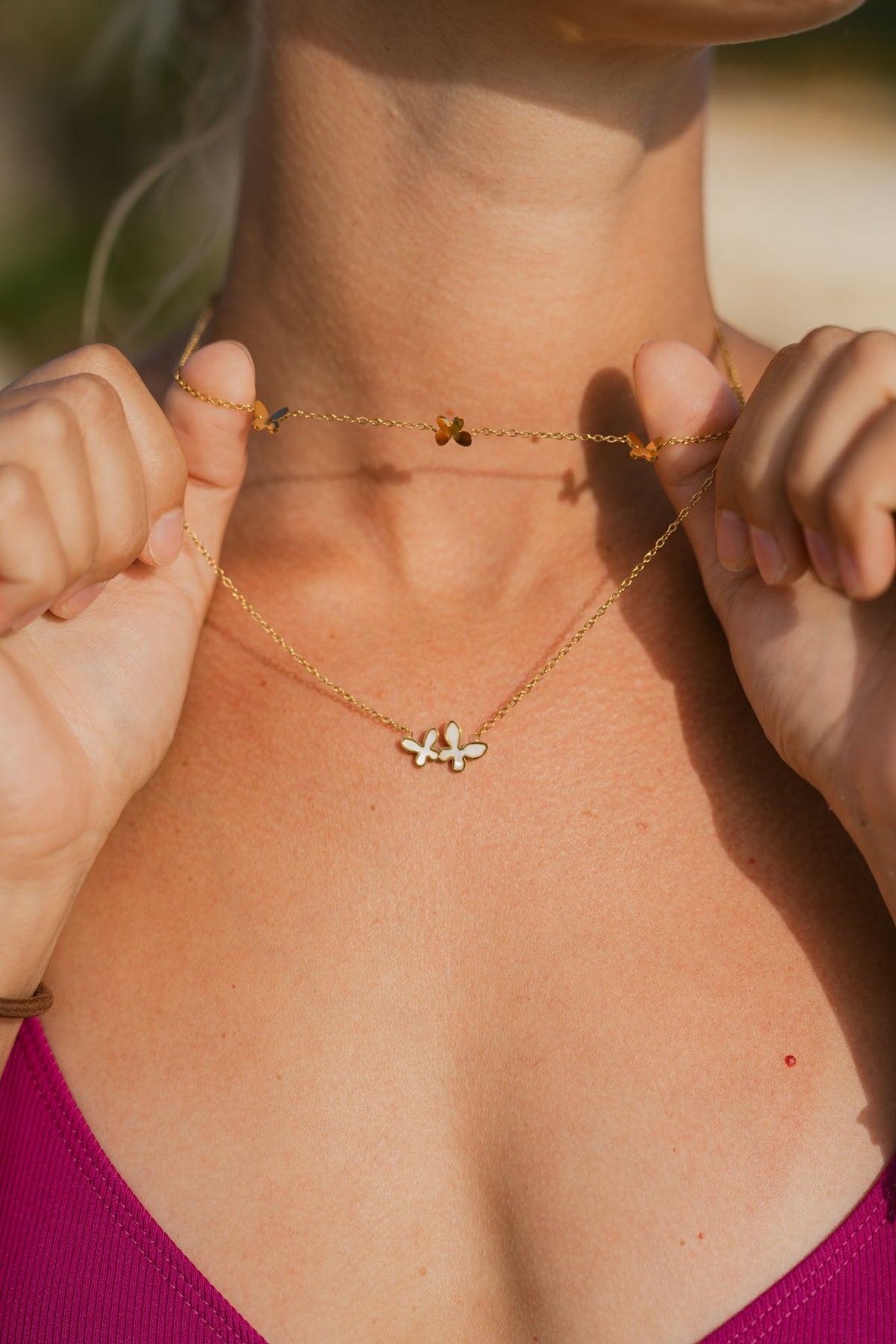 Collier Papillonne