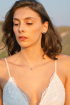 Boucles d'oreilles Saphirine