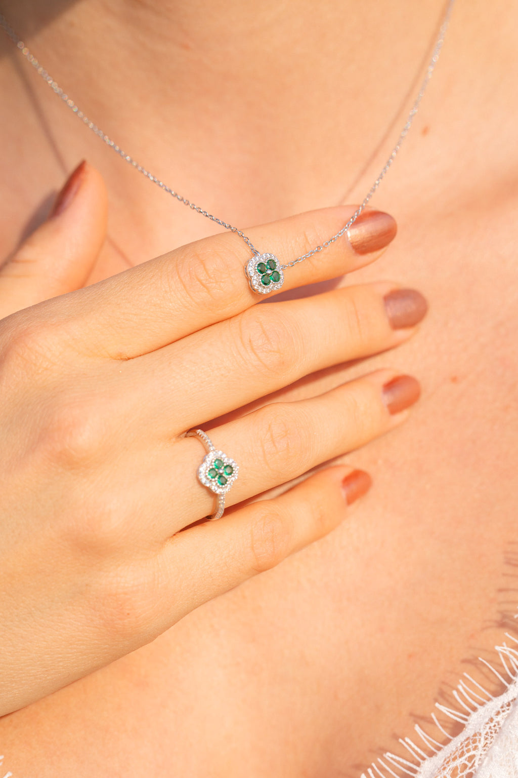 Collier Émeraudine