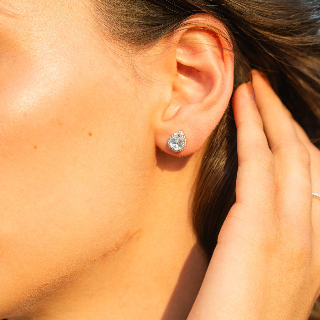 Boucles d'oreilles Diamantine