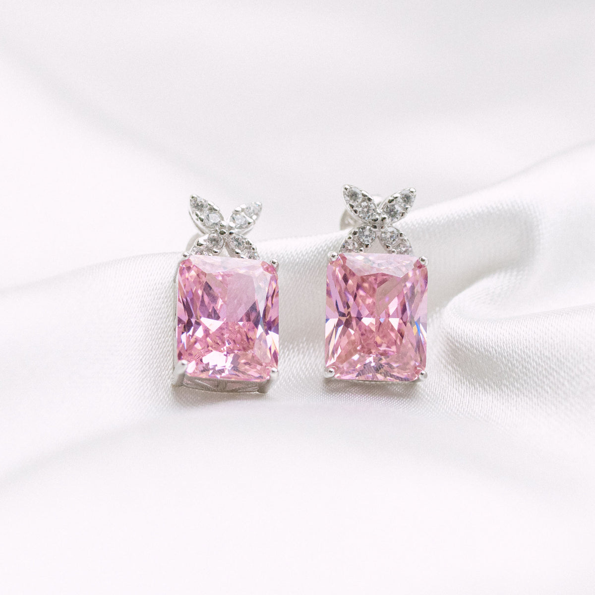 Boucles d'oreilles Pivoine