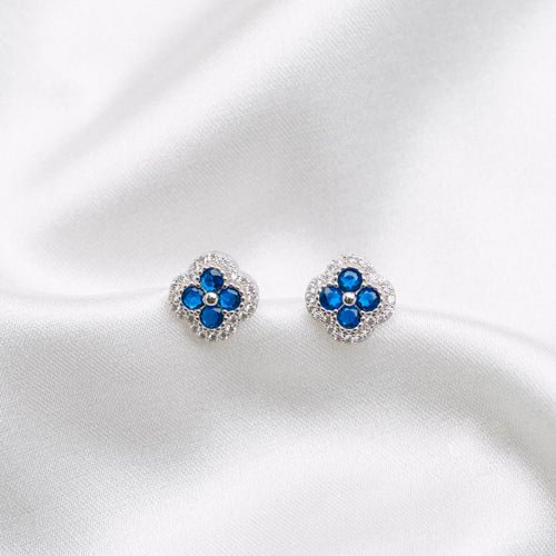 Boucles d'oreilles Saphirine