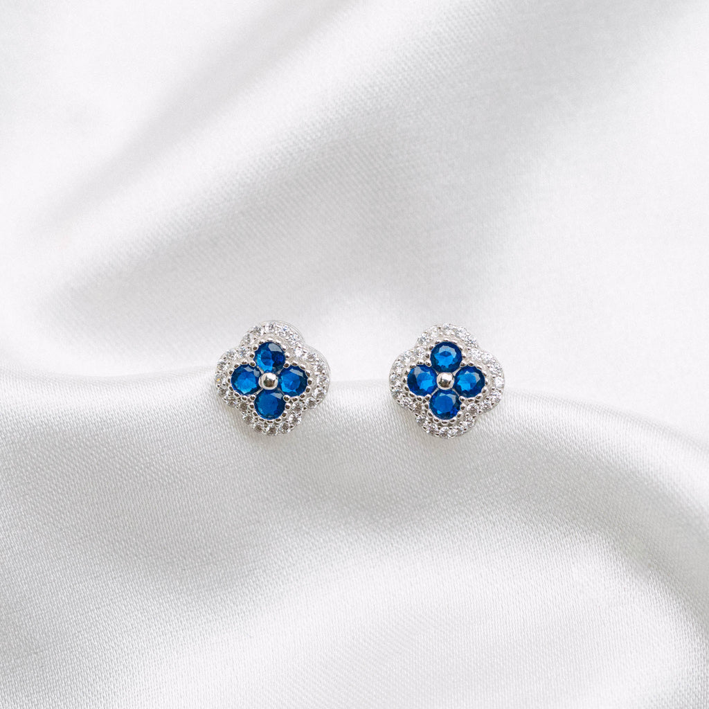 Boucles d'oreilles Saphirine